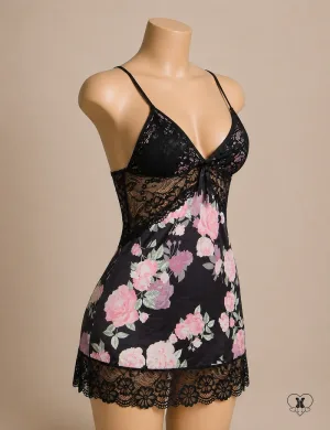 Floral Lace Babydoll