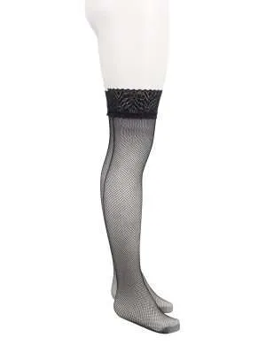 Black Fishnet Stockings - Safe Desires - Model-Free - Lingerie