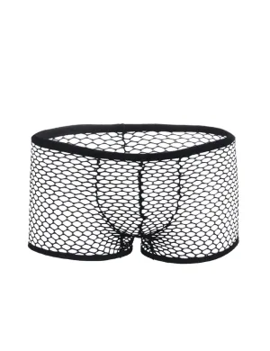 Men's Fishnet Boxer - Safe Desires - Model-Free Lingerie