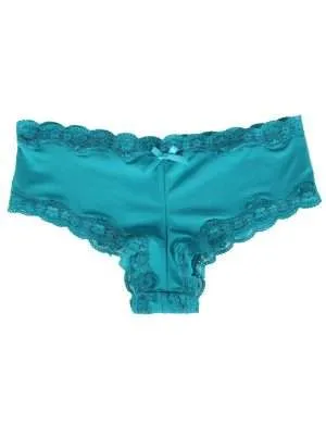 Aqua Women’s Lace Edged Panty - Safe Desires - Model-Free Lingerie