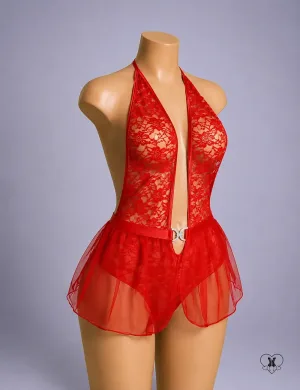 Teddy & Miniskirt Set