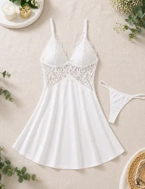 Lace Babydoll Set
