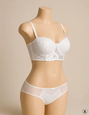Allure Silk Lace Bra Set